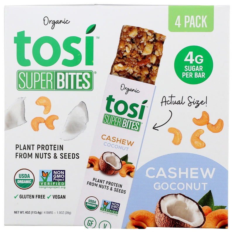 TOSIHEALTH: Suprbts Cocont Cashew 4 Pk, 7.6 oz