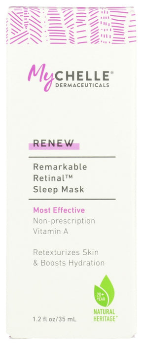 MYCHELLE DERMACEUTICALS: Remarkable Retinal PRO Sleep Mask, 1.2 fo