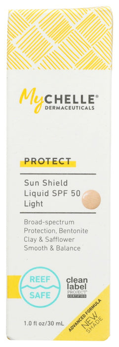MYCHELLE DERMACEUTICALS: Sun Shield Liquid SPF 50, 1.2 fo