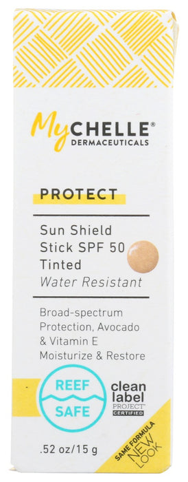 MYCHELLE DERMACEUTICALS: Sun Shield Stick Spf50, 0.52 oz