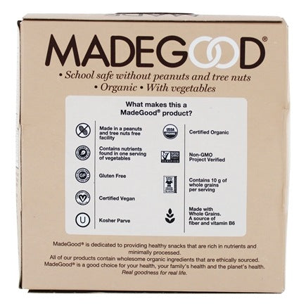 MADEGOOD: Organic Granola Minis Chocolate Chip, 3.4 oz