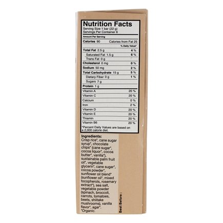 MADEGOOD: Organic Crispy Squares Chocolate Chip, 4.68 oz