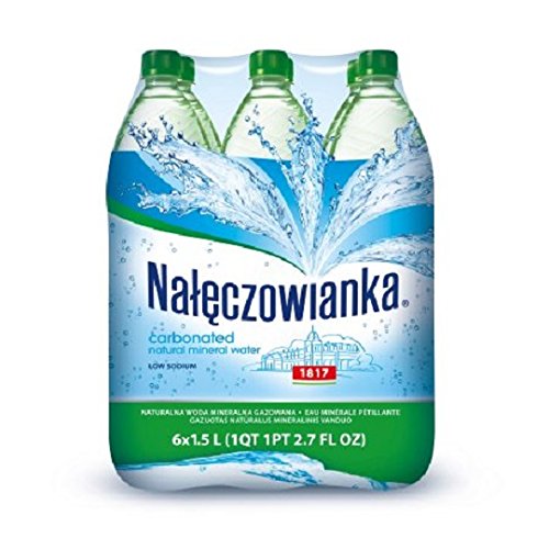 NALECZOWIANKA: Carbonated Natural Mineral Water 6 Count, 9 lt