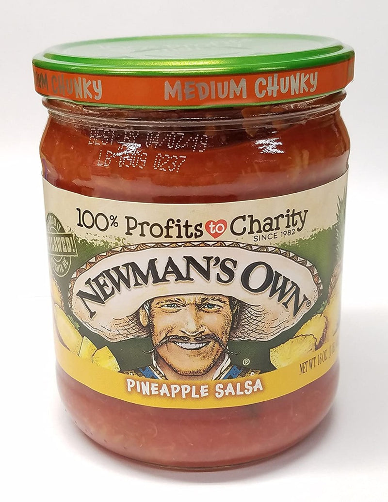 NEWMANS OWN: Pineapple Salsa, 16 oz