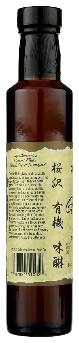 OHSAWA: Organic Genuine Mirin, 8.45 oz