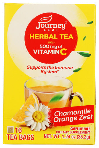 JOURNEY LEAF: Tea Chamomile Orange Zest, 1.24 oz