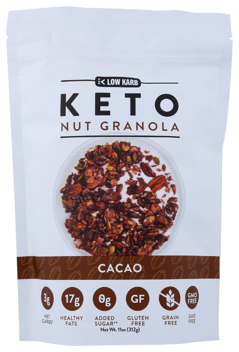 NUTRAIL: Granola Cacao Keto, 11 oz