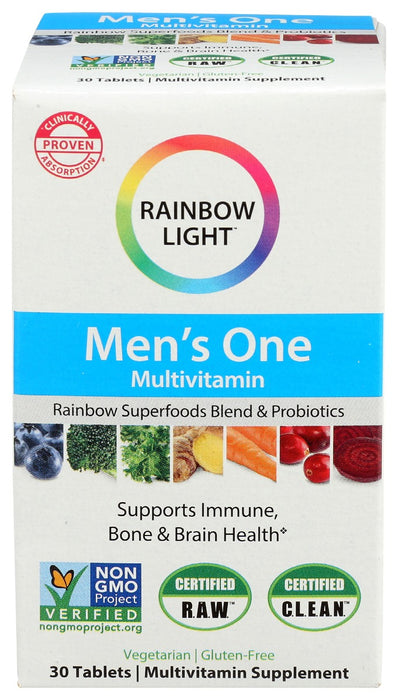 RAINBOW LIGHT: Mens One Multivitamin, 30 cp
