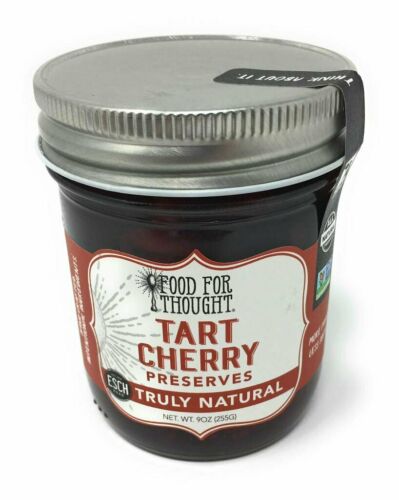 FOOD FOR THOUGHT: Preserves Cherry Tart Nat, 9 oz