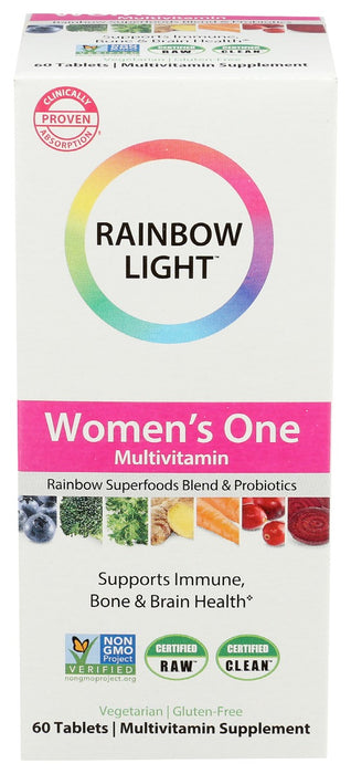 RAINBOW LIGHT VIBRANCE: Womens One Multivitamin, 60 cp