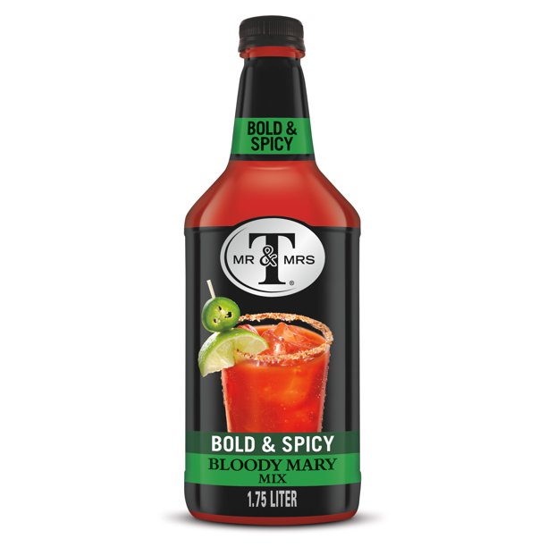 MR & MRS T: Bold and Spicy Bloody Mary Mix, 1.75 lt