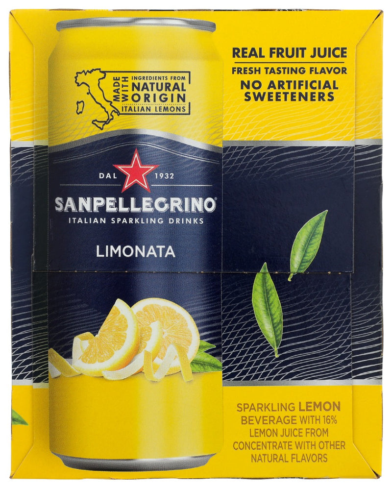 SAN PELLEGRINO: Limonata Sparkling Drink 6 Count, 66.9 fo