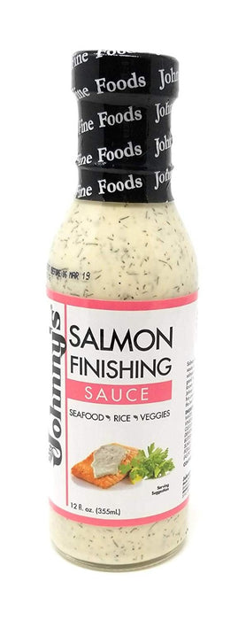 JOHNNYS FINE FOODS: Salmon Finishing Sauce, 12 oz