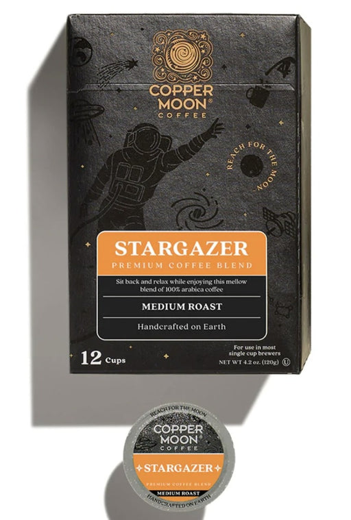 COPPER MOON: Coffee Cup Stargazer, 12 cu - No Brand For Less 