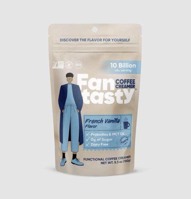 FAN TASTY FOODS: Creamer French Vanilla Probiotic, 5.29 oz - No Brand For Less 
