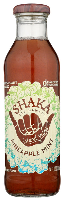 SHAKA TEA: Pineapple Mint Tea, 14 fo