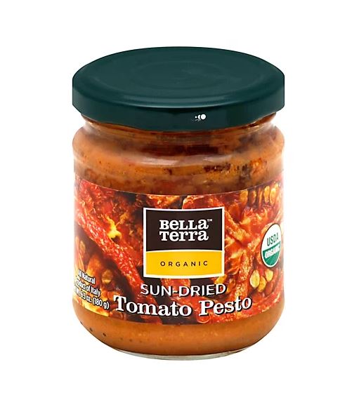 BELLA TERRA: Pesto Organic Sun Dried Tomato, 6.3 oz