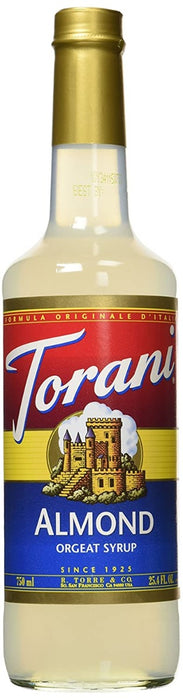 TORANI: Almond Orgeat Syrup, 25.4 fo
