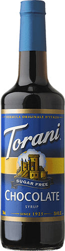 TORANI: Chocolate Syrup Sugar Free, 25.4 fo