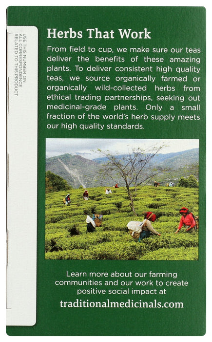 TRADITIONAL MEDICIaNALS: Ginger Chamomile Tea, 16 bg