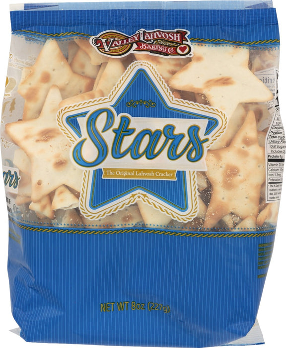 VALLEY LAHVOSH: Stars Cracker Deli Bag, 8 oz