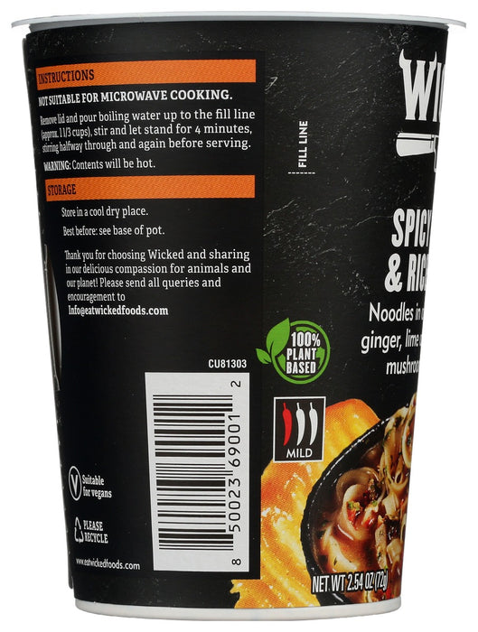 WICKED KITCHEN: Spicy Coconut Rice Noodles, 2.54 oz
