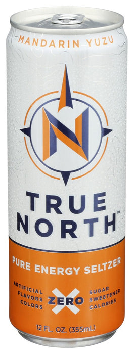 TRUE NORTH: Mandarin Yuzu Energy Drink, 12 fo