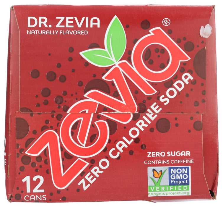 ZEVIA: Zero Calorie Dr Zevia Soda, 144 fo